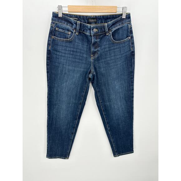 Talbots Denim - Talbots Corsica Wash Everyday Relaxed Jean Denim Cotton Blend Womens Size 4P